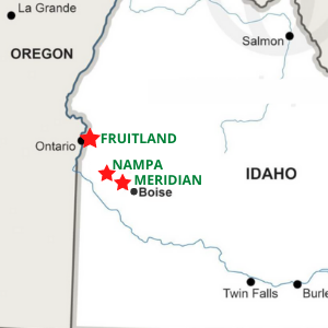 map of southwest idaho